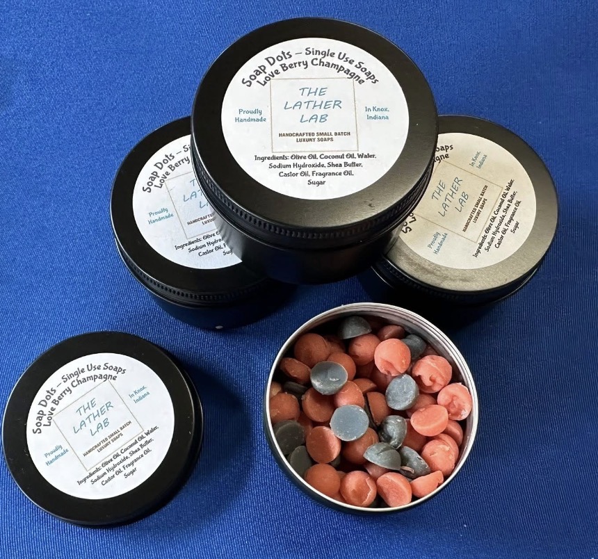 Soap Dots — Love Berry Champagne